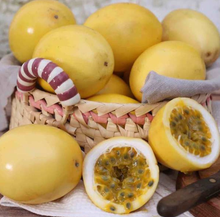 Cận cảnh trái chanh dây vàng