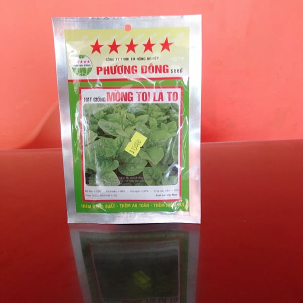 MỒNG TƠI LÁ TO