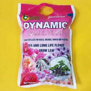 Phân bón DYNAMIC CAMEL VINAF – phân hữu cơ chuyên cho hoa hồng, hoa lan, bonsai và rau củ
