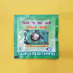 Thuốc trừ bệnh PONER – 40TB ( dạng viên sủi ) trị thối nhũn trên bắp cải