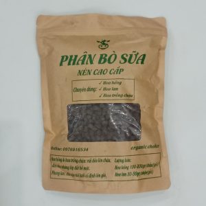 Phân bò sữa nén cao cấp chuyên dùng cho hoa hồng, hoa lan, hoa trồng chậu