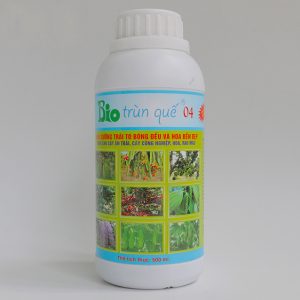 Dung dịch Bio trùn quế 04 kích thích ra hoa, trái