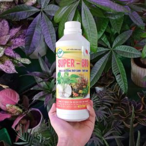 Chế phẩm sinh học SUPER – BIO dạng dung dịch trồng thủy canh, thủy sinh ( chai 1000 ml )
