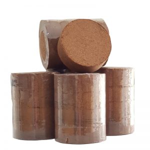 Mùn dừa ép viên ( cây 4 viên )