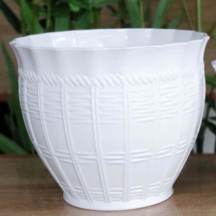 Chậu mây đan bầu 260