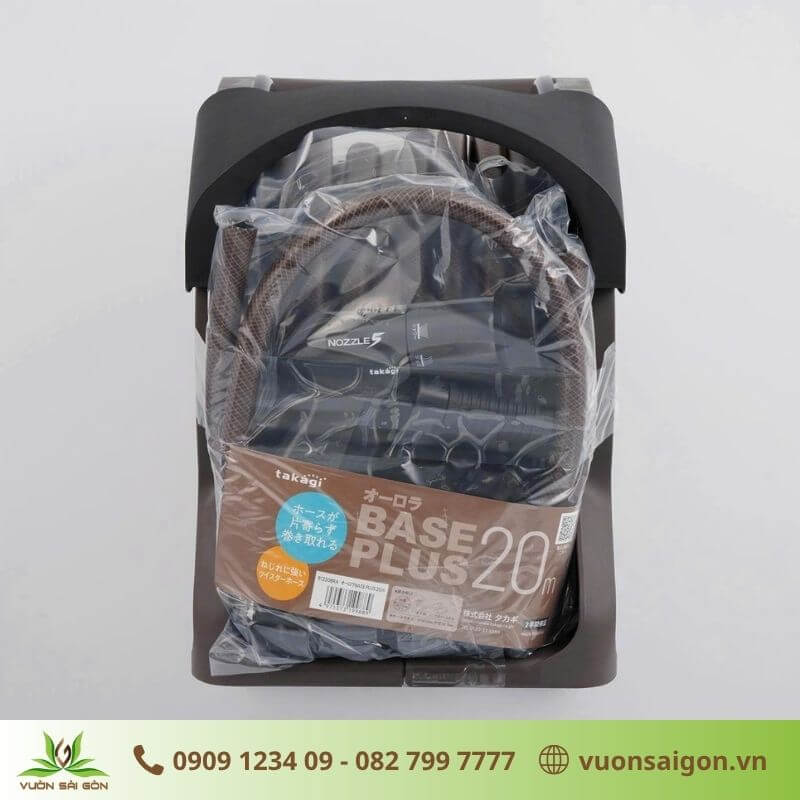 Vòi Tưới Cây Takagi Aurora Base Plus 20m: Chống Xoắn, 5 Chế Độ Phun 2