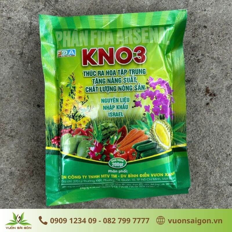 Phân Bón KNO3 FDA Arsenal – Kích Ra Hoa Tập Trung, Tăng Năng Suất 3