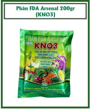 Phân Bón KNO3 FDA Arsenal – Kích Ra Hoa Tập Trung, Tăng Năng Suất
