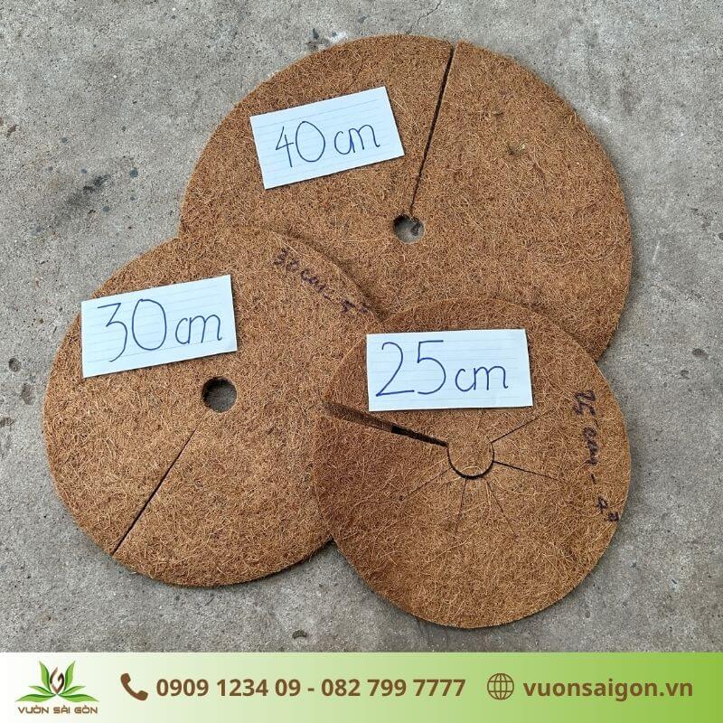 Tấm Xơ Dừa Tròn Phủ Gốc Cây – Giữ Ẩm, Chống Xói Mòn 3