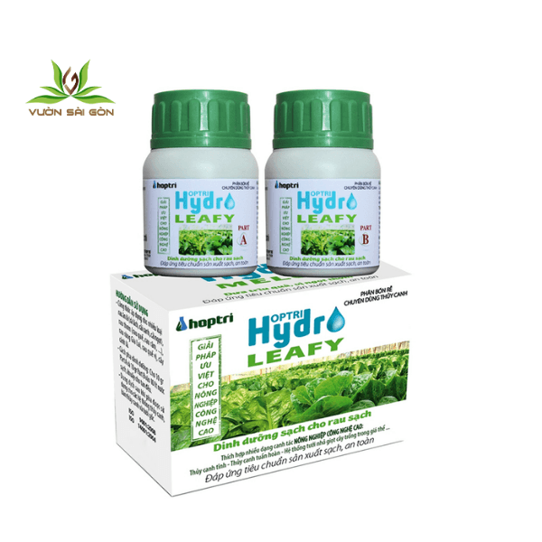 Dinh Dưỡng Thủy Canh Hợp Trí Hydro Leafy (100 g Part A + 100 g Part B) 2