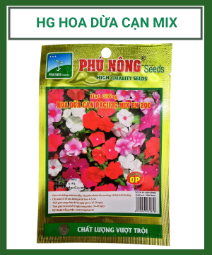 Hạt Giống Hoa Dừa Cạn Mix Phú Nông pn-200