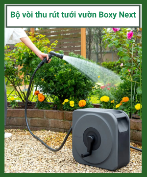 Bộ vòi thu rút tưới vườn BOXY NEXT 20m