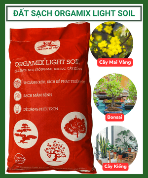 Đất sạch trồng Mai, Bonsai, cây kiểng ORGAMIX LIGHT SOIL