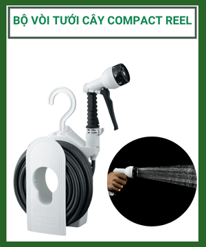Bộ vòi tưới cây Compact reel