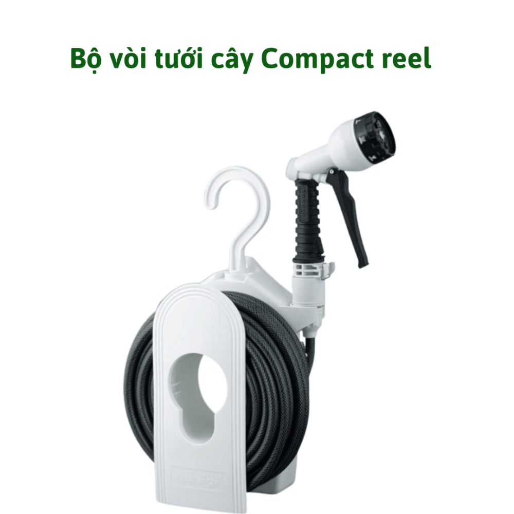 Bộ vòi tưới cây Compact reel 2