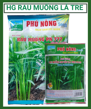 Hạt giống rau muống lá tre Phú Nông