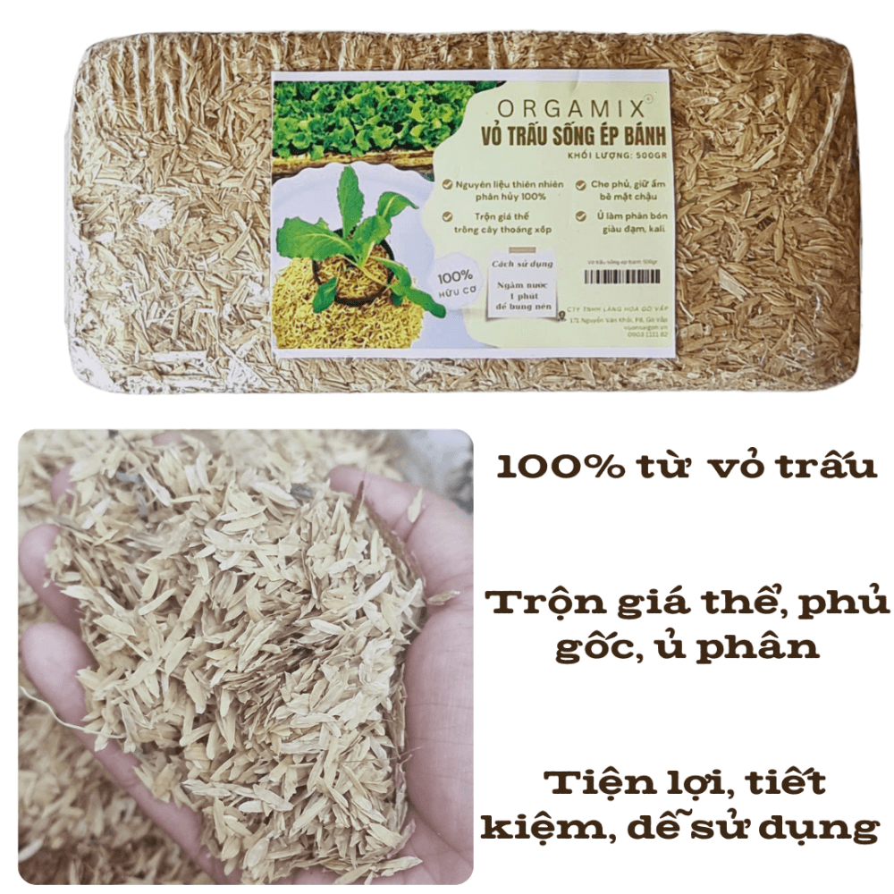 Giá Thể Ép Bánh Orgamix – Ngâm 3 Phút, Sử Dụng Ngay! 3