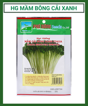 Hạt giống mầm bông cải xanh Phú Nông