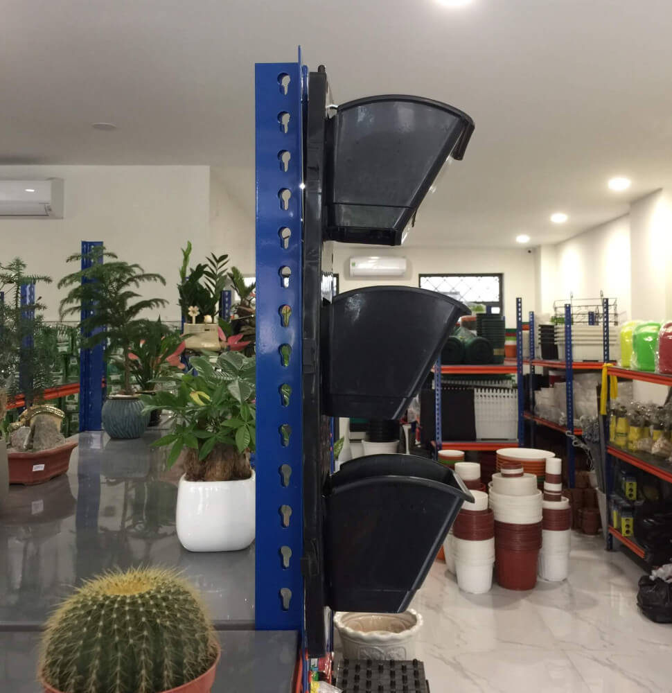 Bộ chậu vườn tường, vườn treo tường đứng (3 chậu) 3