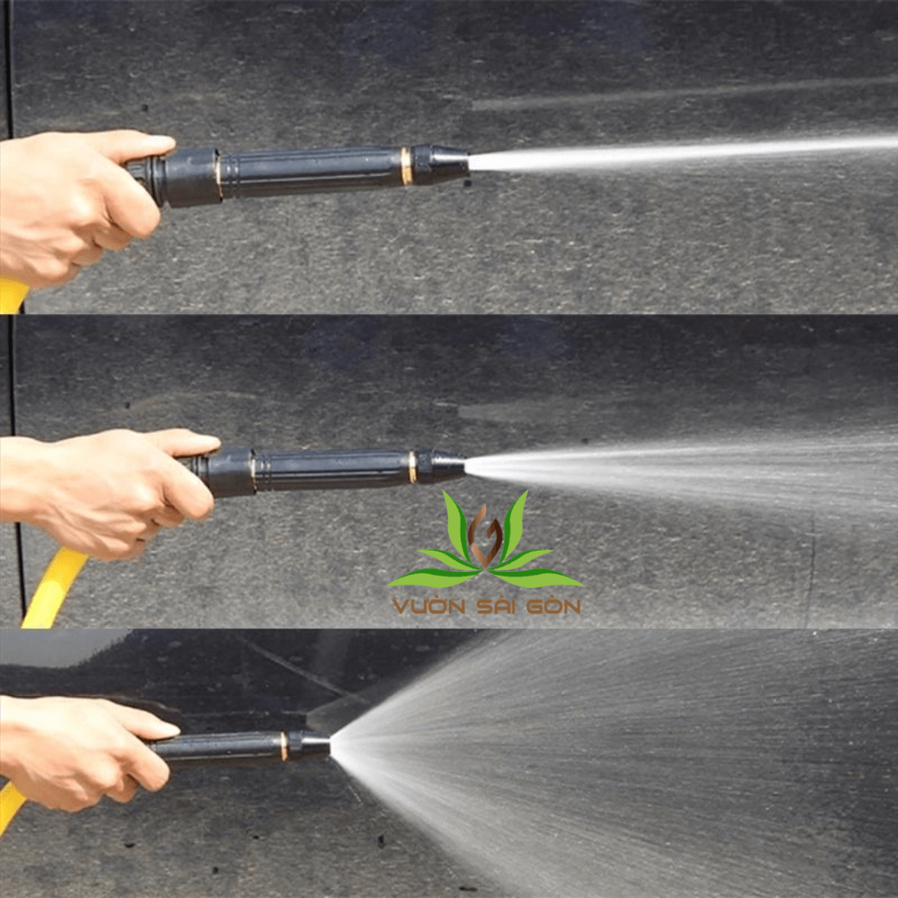 Vòi Xịt Tăng Áp Phun Nước, Xịt Rửa Xe, Tưới Cây Đa Năng 2