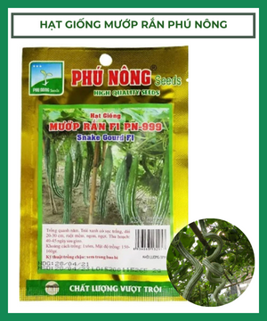 Hạt Giống Mướp Rắn Phú Nông