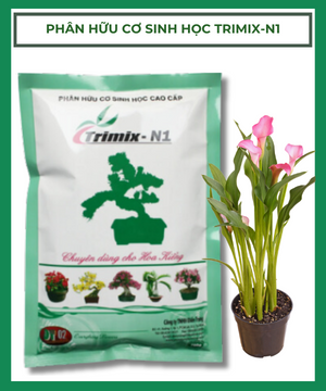 Phân hữu cơ sinh học Trimix N1 – chuyên dùng hoa kiểng