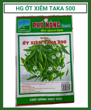 Hạt giống ớt xiêm TAKA 500
