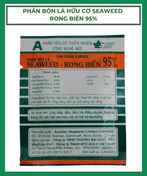 Phân bón qua lá hữu cơ seaweed rong biển 95%