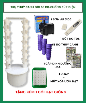 Trụ Thủy Canh Đôi 66 Rọ