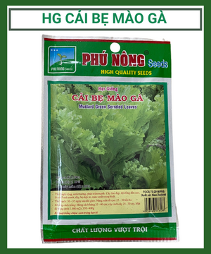 Hạt giống cải bẹ mào gà Phú Nông