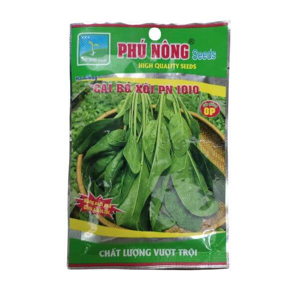 HẠT GIỐNG CẢI CHÂN VỊT (BÓ XÔI) – chịu nhiệt Phú Nông 2