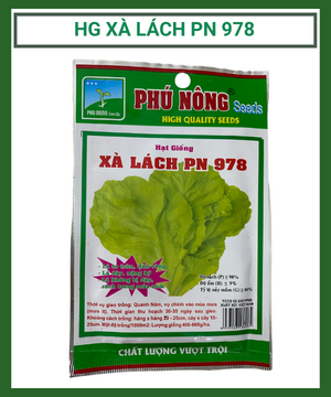 Hạt giống xà lách Phú Nông 978
