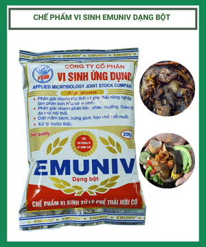 Chế phẩm vi sinh EMUNIV dạng bột (200g)