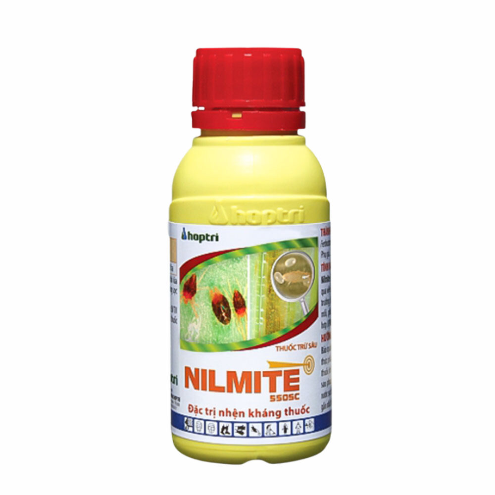 Thuốc diệt nhện kháng thuốc Nilmite 550SC – Hợp Trí. Nhện đỏ hoa hồng, nhện đỏ hại cây, nhện kháng thuốc, thuốc rầy. 2