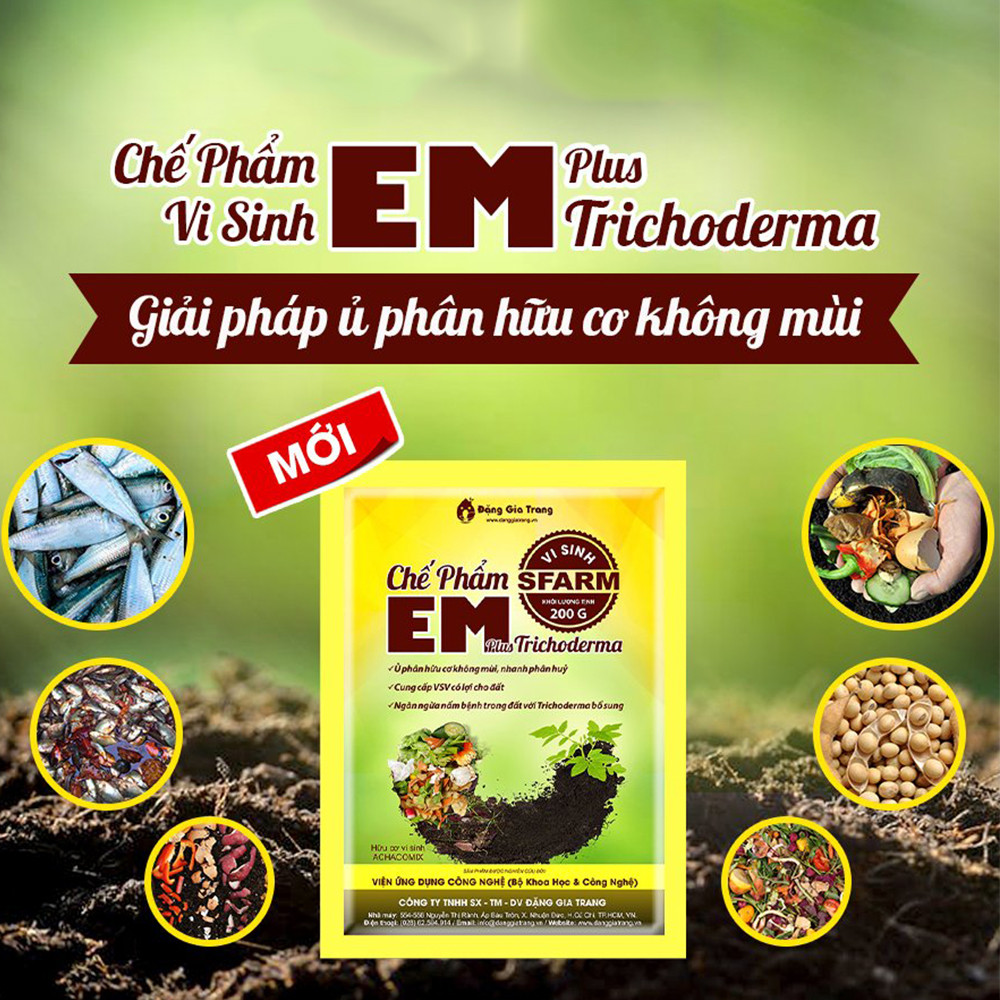 Chế phẩm EM Plus Trichoderma Sfarm 3