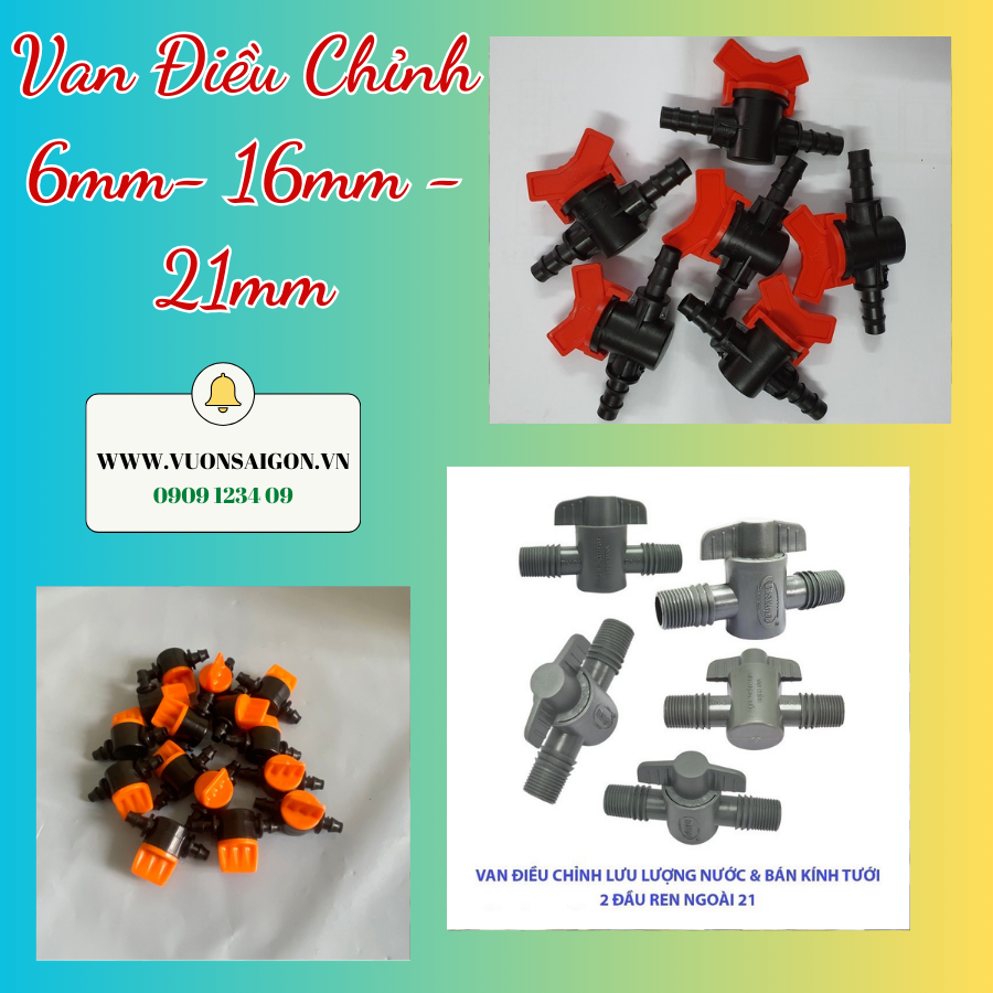 Van Điều Chỉnh 6mm- 16mm – 21mm 3