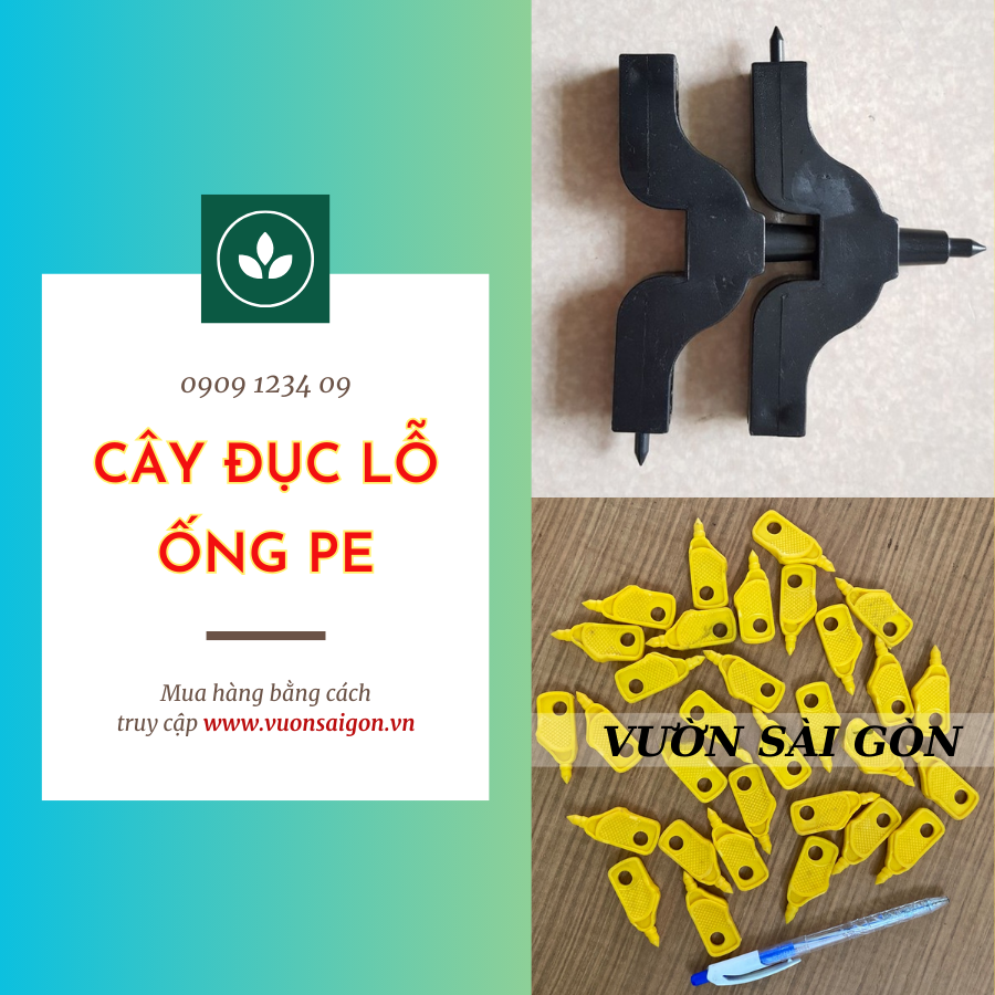 CÂY ĐỤC LỖ ỐNG PE 3