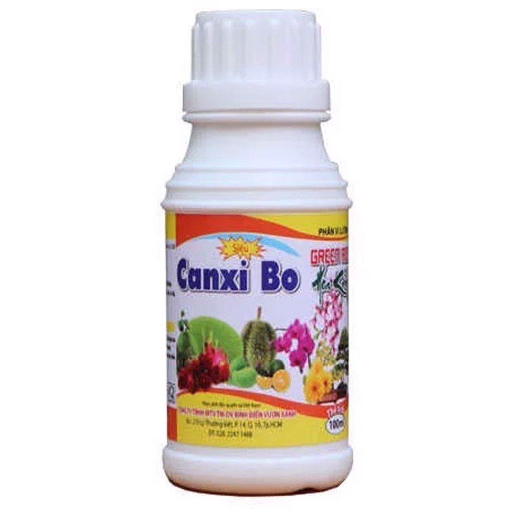 Phân bón chống rụng hoa – tăng đậu trái Canxi Bo 2
