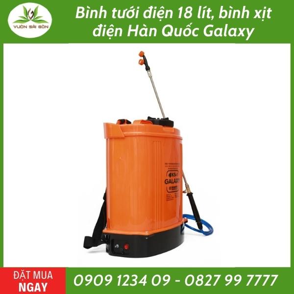 Bình xịt điện – bình phun tưới điện Hàn Quốc Galaxy 18 lít 3