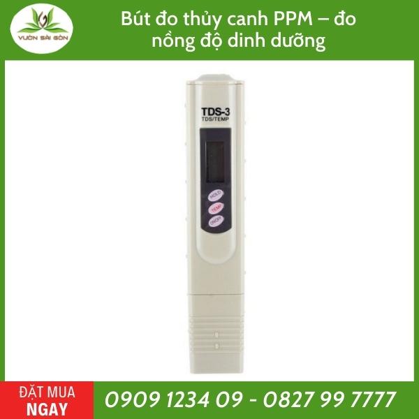 Bút đo nước TDS-Bút đo nồng độ dinh dưỡng PPM trồng thủy canh 3