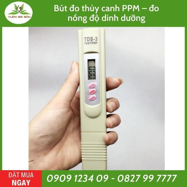 Bút đo nước TDS-Bút đo nồng độ dinh dưỡng PPM trồng thủy canh 2