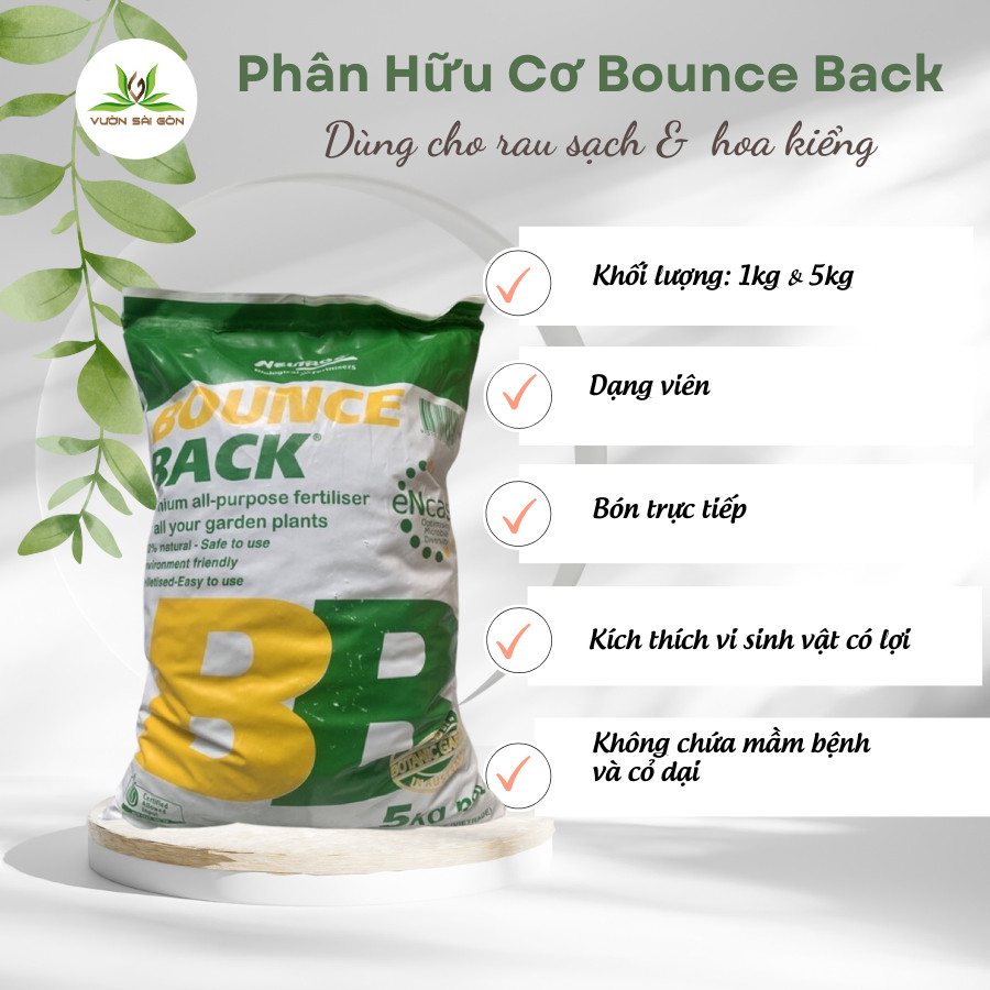 Phân hữu cơ BB Bounce Back nhập khẩu Úc 2