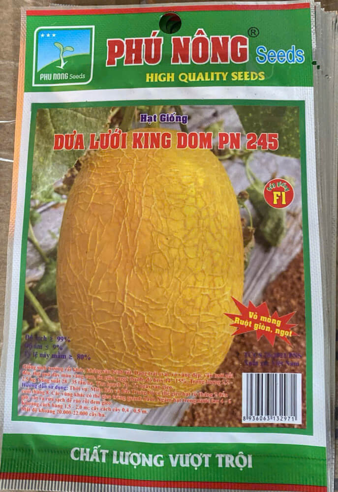 Hạt Giống Dưa Lưới King Dom PN-245 ( Phú Nông) 2
