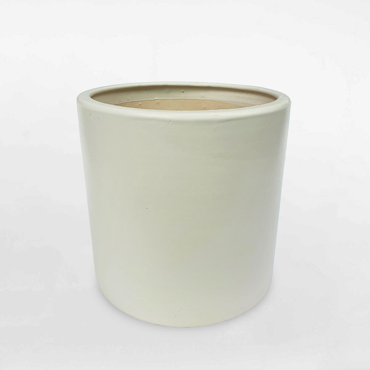 Chậu gốm sứ trụ tròn 15×15-18x18cm GOSU028