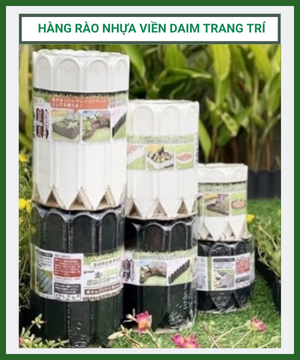 Hàng rào viền Daim-hàng rào nhựa viền trang trí nhiều kích thước