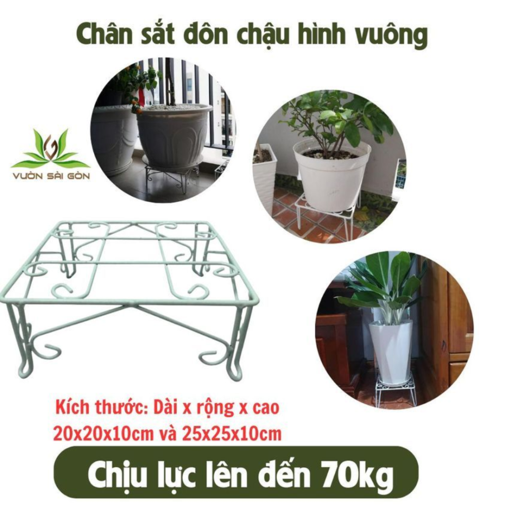 Chân đôn ( Đế lót) kê chậu cây 20×20, 25×25 3