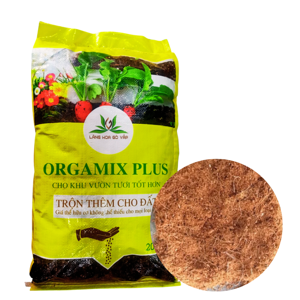 Xơ dừa đã xử lý Orgamix Plus 100% hữu cơ 20dm3 2