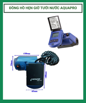 Đồng hồ hẹn giờ tưới nước tự động Aquapro Netafim
