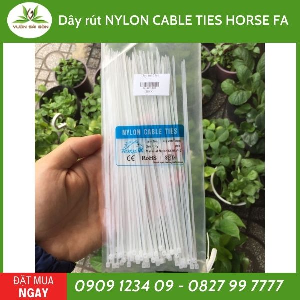 Dây rút, dây thít nhựa nhiều kích thước 2