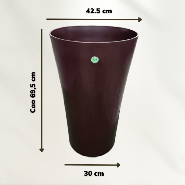 Chậu nhựa trồng cây hình loa 3